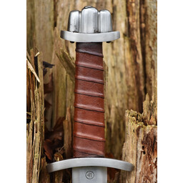 Espada vikingo con pomo lobulado listo para la batalla, largo - Celtic Webmerchant