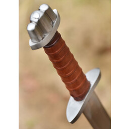 Viking zwaard met gelobde pommel battle-ready, lang - Celtic Webmerchant
