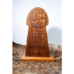 Sculpture sur bois pierre viking Stora Hammars - Celtic Webmerchant