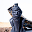 Wood carving Viking god Freyr, black - Celtic Webmerchant