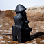 Statue de Thor Eyrarland, noire - Celtic Webmerchant