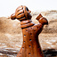 Wood carving Freya - Celtic Webmerchant