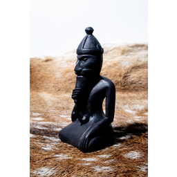 Rzeźba w drewnie boga wikingów Freyra - Celtic Webmerchant