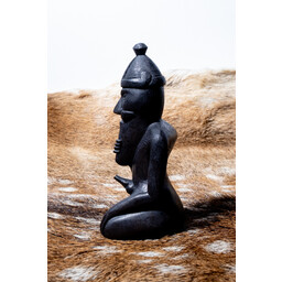 Holzschnitzerei des Wikinger-Gottes Freyr - Celtic Webmerchant