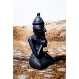 Sculpture sur bois du dieu viking Freyr - Celtic Webmerchant