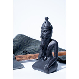 Rzeźba w drewnie boga wikingów Freyra - Celtic Webmerchant