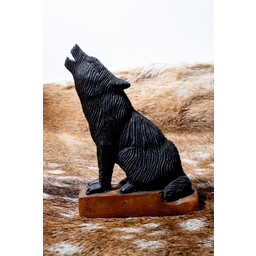 Wolf woodcarving - Celtic Webmerchant