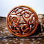 Houtsnijwerk Keltische triskelion - Celtic Webmerchant