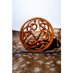 Holzschnitzerei keltisches Triskelion - Celtic Webmerchant