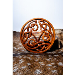 Sculpture sur bois triskèle celtique - Celtic Webmerchant