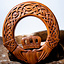 Rzeźba drewniana Claddagh - Celtic Webmerchant