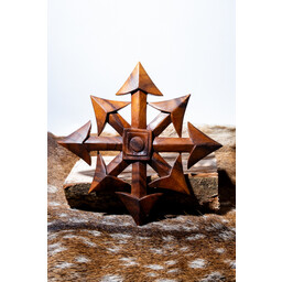 Étoile du chaos sculptée sur bois - Celtic Webmerchant