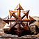 Wood carving chaos star - Celtic Webmerchant