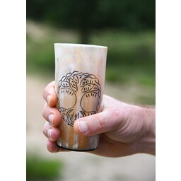 Horn Drinking Cup Yggdrasil - Celtic Webmerchant