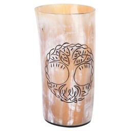 Horn drinking cup Yggdrasil - Celtic Webmerchant