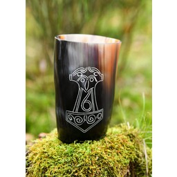 Horn Drinking Cup Mjolnir - Celtic Webmerchant