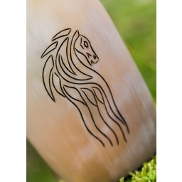 Horn Boire tasse Epona - Celtic Webmerchant