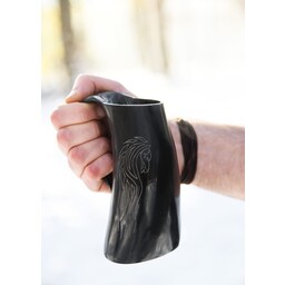 Horn drinking mug Epona - Celtic Webmerchant