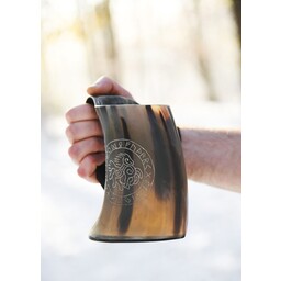 Corno che beve tazza sleipnir - Celtic Webmerchant