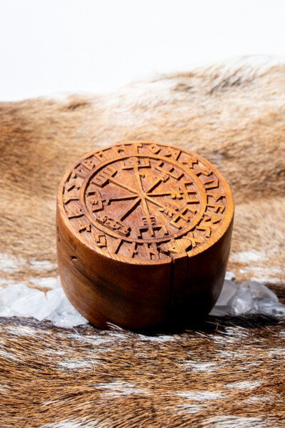 Schmuckdose Vegvisir - Celtic Webmerchant
