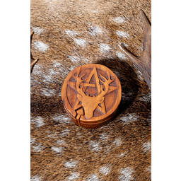 Scatola di gioielli con cervo e pentagramma - Celtic Webmerchant