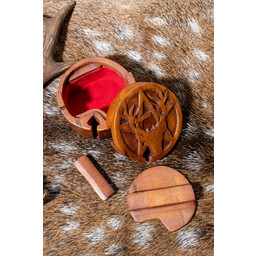 Scatola di gioielli con cervo e pentagramma - Celtic Webmerchant