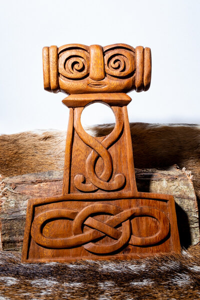 Supporto per corno da bere Martello di Thor - Celtic Webmerchant