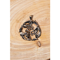 Pendentif en bronze Chasse sauvage - Celtic Webmerchant