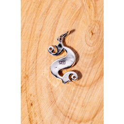 Cheval de mer celtique, argent - Celtic Webmerchant