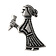 Valkyrie di Klinta, argento - Celtic Webmerchant