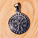 Vegvisir hanger, zilver - Celtic Webmerchant
