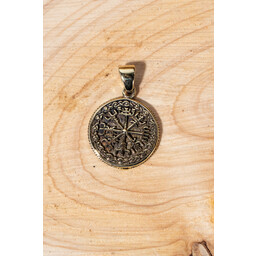 Ciondolo vegvisir, bronzo - Celtic Webmerchant