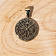 Vegvisir pendant, bronze - Celtic Webmerchant