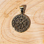 Vegvisir hänge, brons - Celtic Webmerchant