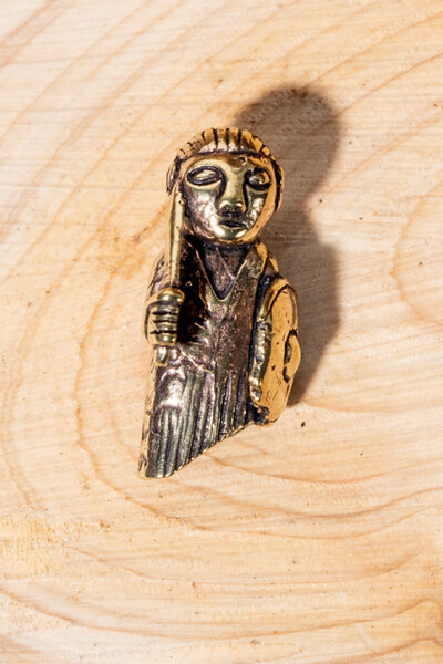 Ciondolo Valkyrja, bronzo - Celtic Webmerchant