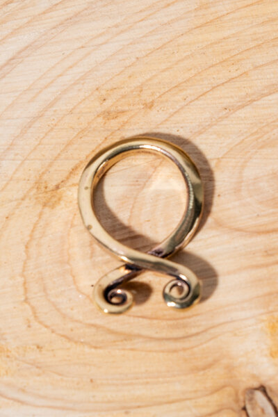 Pendente vichingo Croce del Troll, bronzo - Celtic Webmerchant