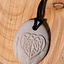 Stone pendant Celtic heart - Celtic Webmerchant