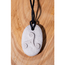 Pendente di pietra Celtic Triquetra - Celtic Webmerchant