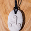 Pendentif pierre triquetra celtique - Celtic Webmerchant