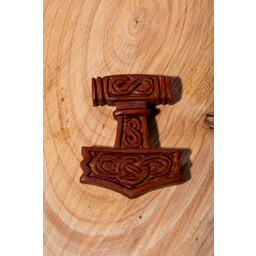 Pendente in legno Martello di Thor - Celtic Webmerchant