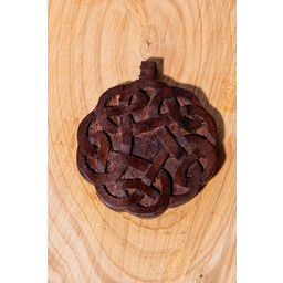 Wooden pendant Celtic knots - Celtic Webmerchant