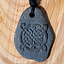 Pendentif en pierre avec des éléments celtiques - Celtic Webmerchant