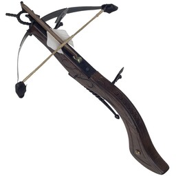 Crossbow med träsniderier - Celtic Webmerchant