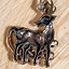 Pendant Celtic stag - Celtic Webmerchant