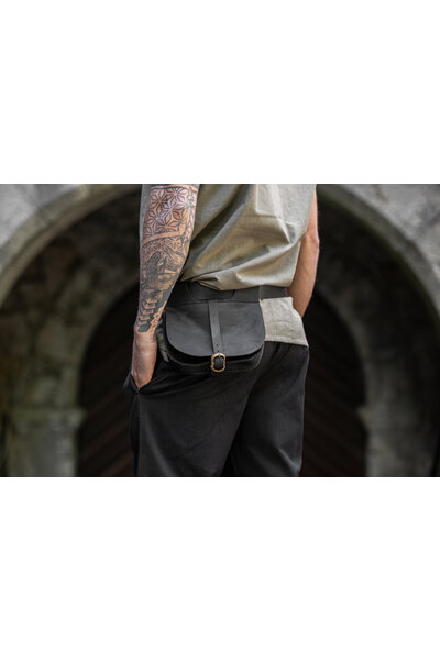Kidney pouch Rutgher, black - Celtic Webmerchant