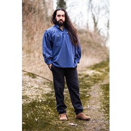 Medieval shirt, blue - Celtic Webmerchant