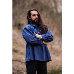 Medieval shirt, blue - Celtic Webmerchant