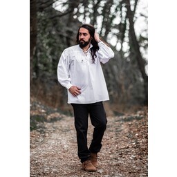 Mittelalterliches Hemd, weiß - Celtic Webmerchant