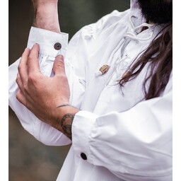 Chemise médiévale, blanche - Celtic Webmerchant