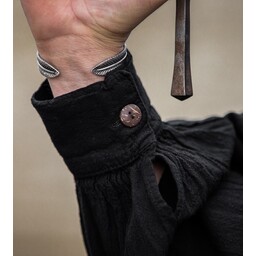 Medieval shirt, black - Celtic Webmerchant